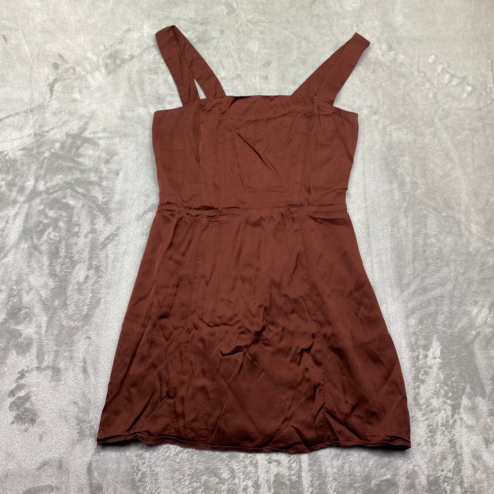 Sunday Best Rust Brown Mini Dress